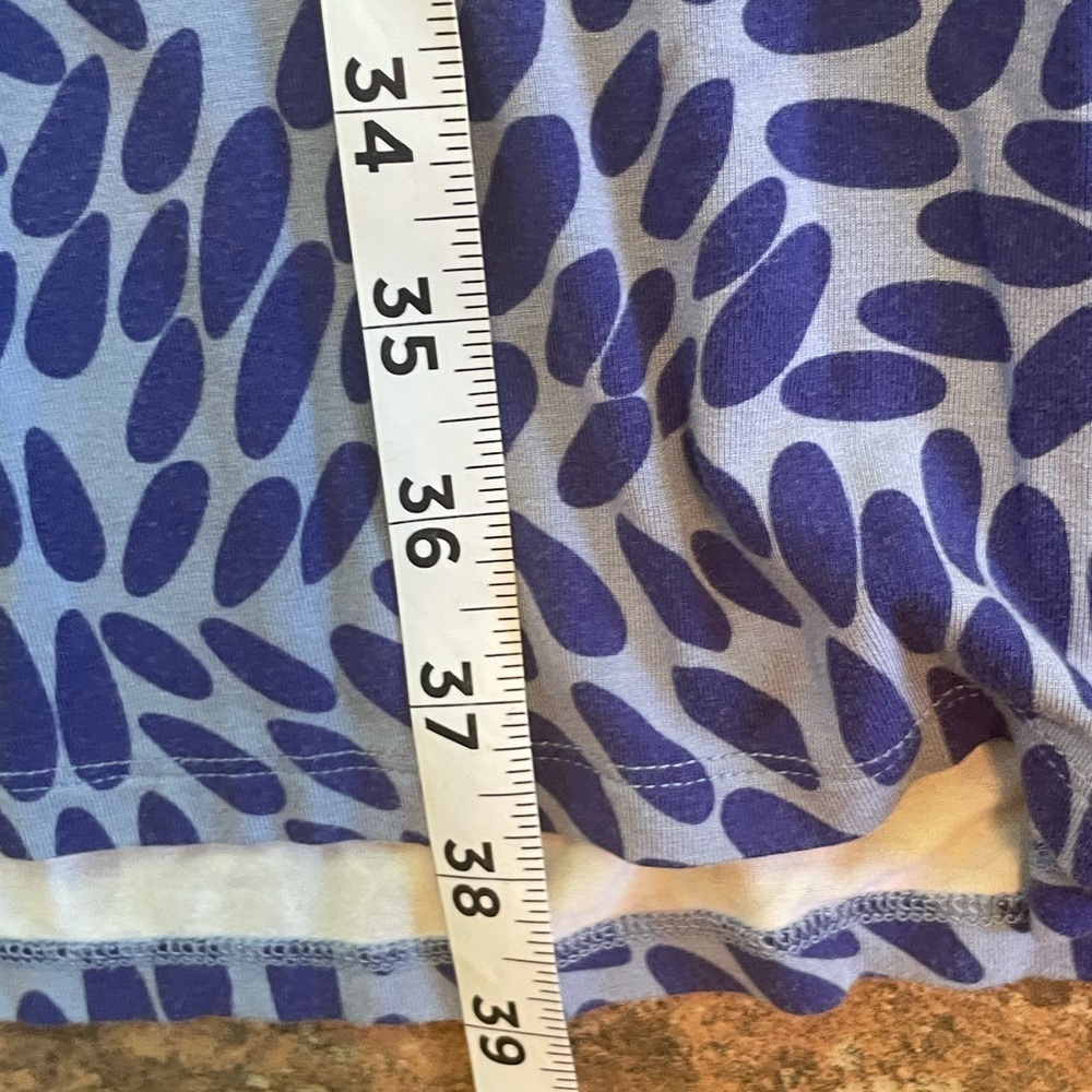 Boden Cap Sleeve Geometric Print Color Block Tie Waist Dress Size 8 - Picture 8 of 8